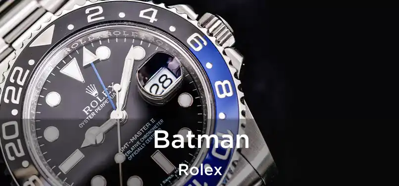  Batman Rolex